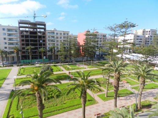 Location appartement vide vue sur le parc