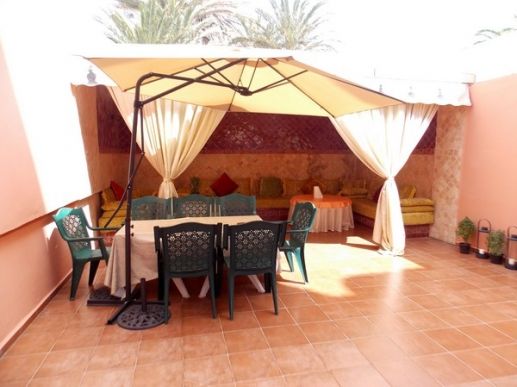 Location meublé avec superbe terrasse aménagé