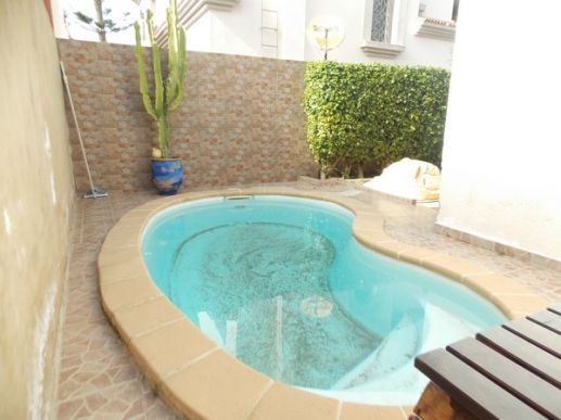 Villa meublée en location quartier des plages.